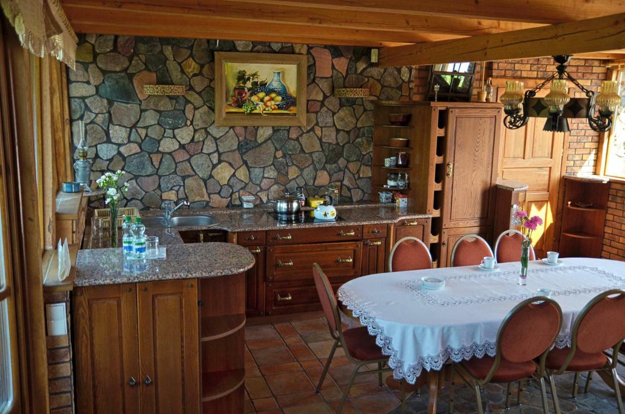 Dom Na Wodzie Mazury Villa Dzwierzuty Bagian luar foto